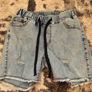 SHEIN Light Blue Jean Shorts